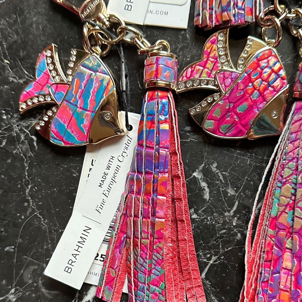 Brahmin Tassel Rainbow Fish Melbourne Charm, 3 available priced as each - Picture 5 of 6
